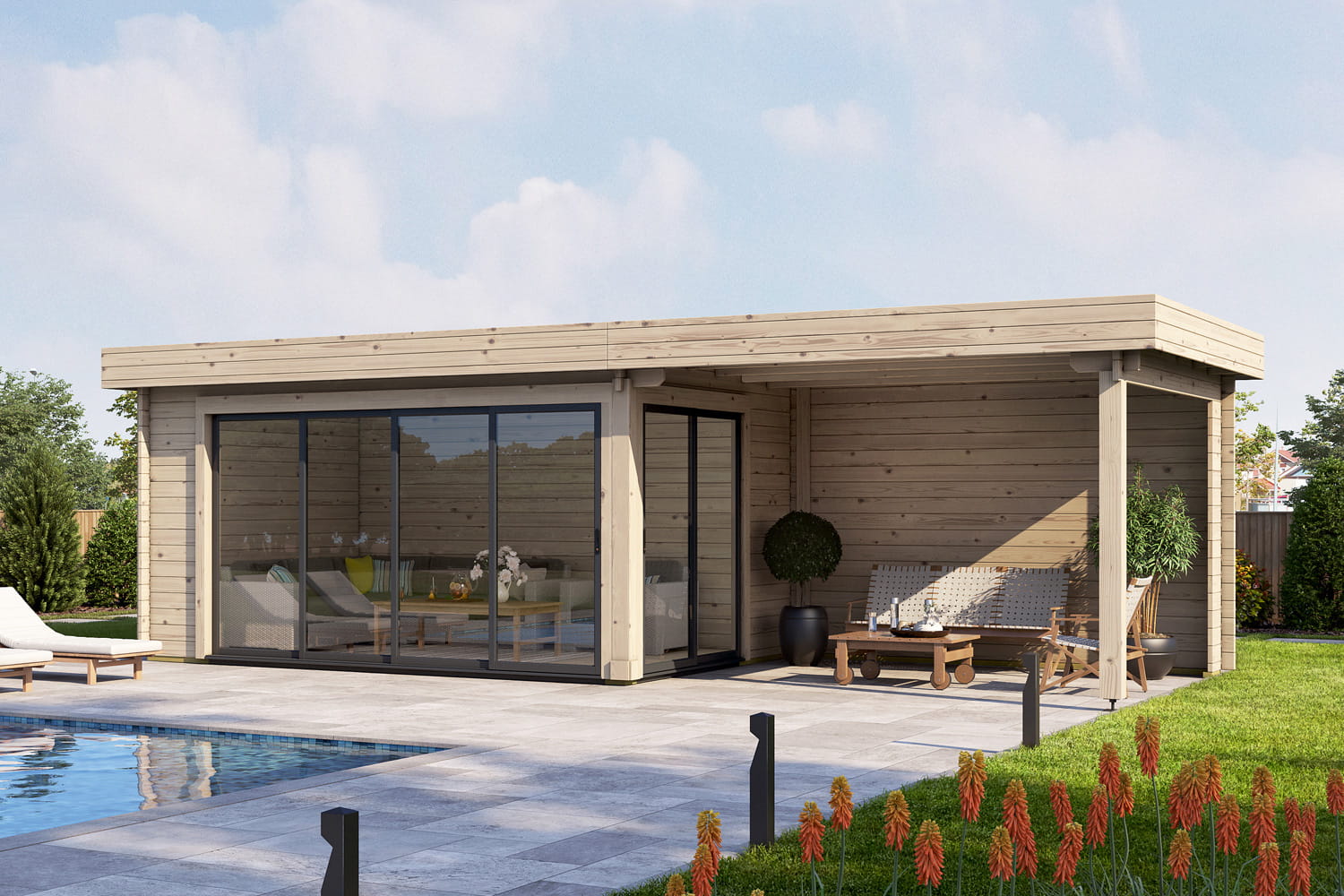 Moderne Gartenhäuser