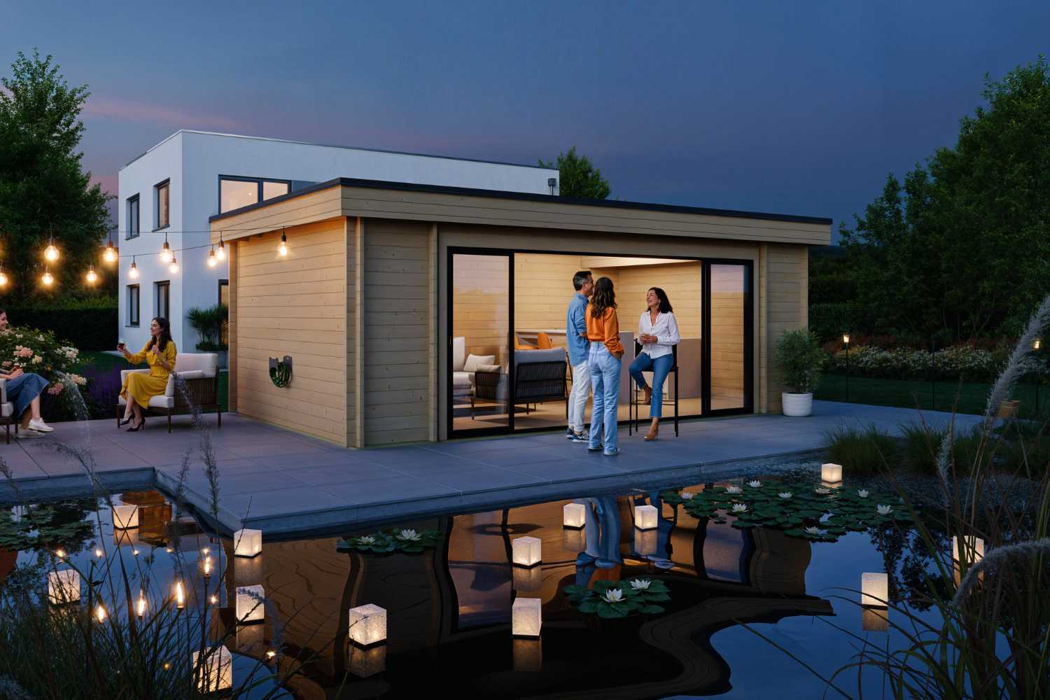 Gartenhaus Modell Designlounge 44 B