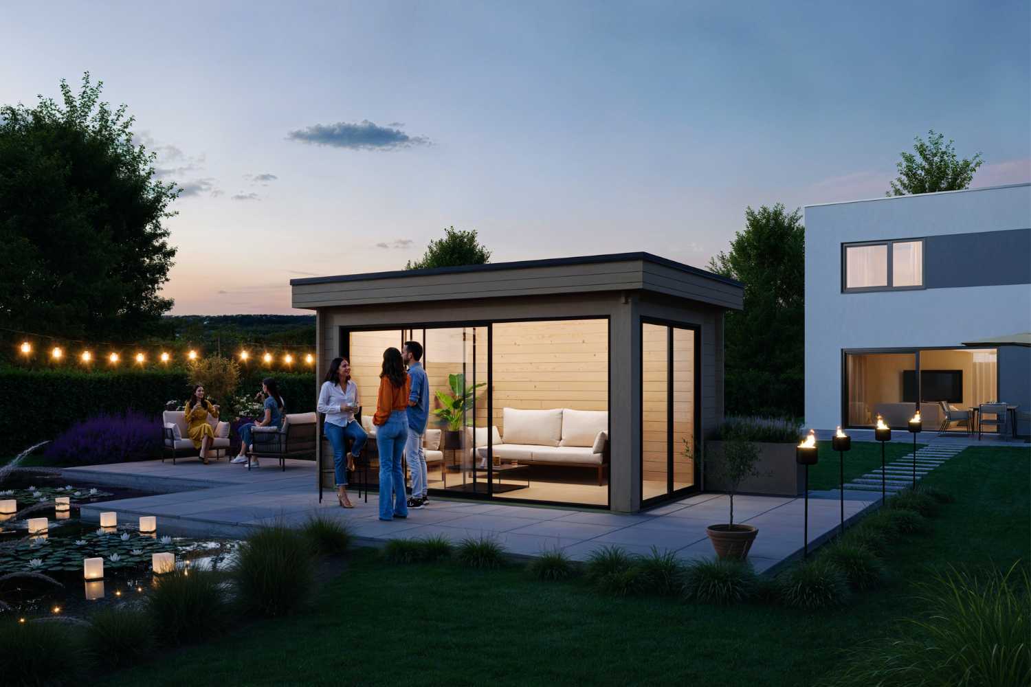 Gartenhaus Modell Designlounge 44 D