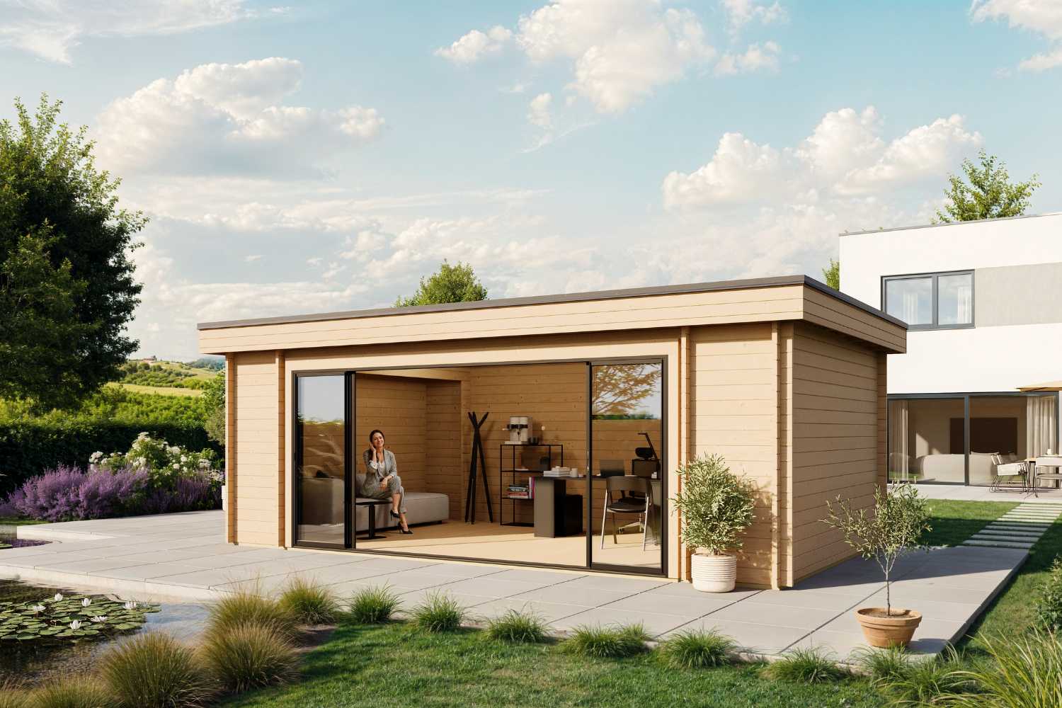 Gartenhaus Modell Designlounge 44 B