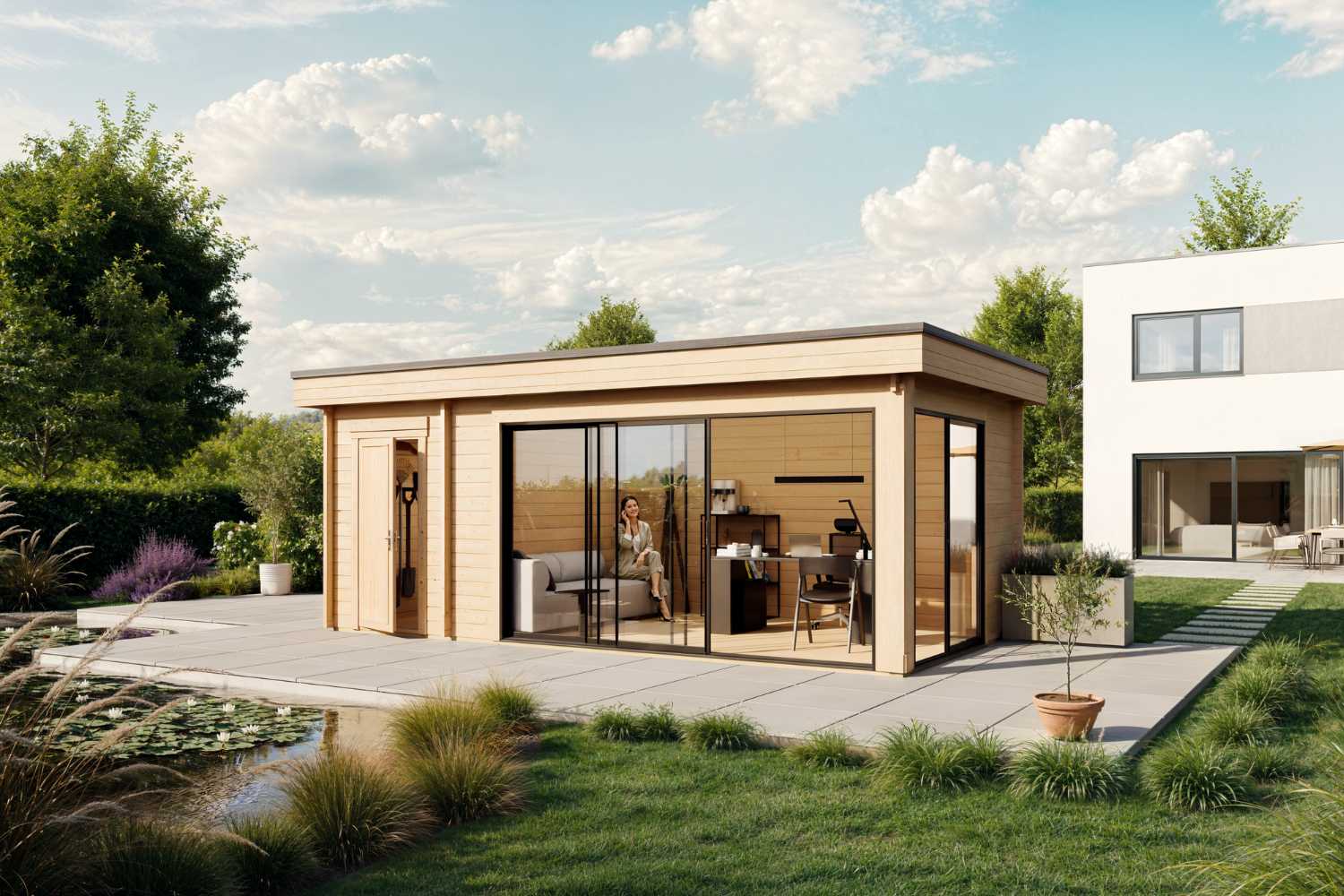 Gartenhaus Modell Designlounge 44 C