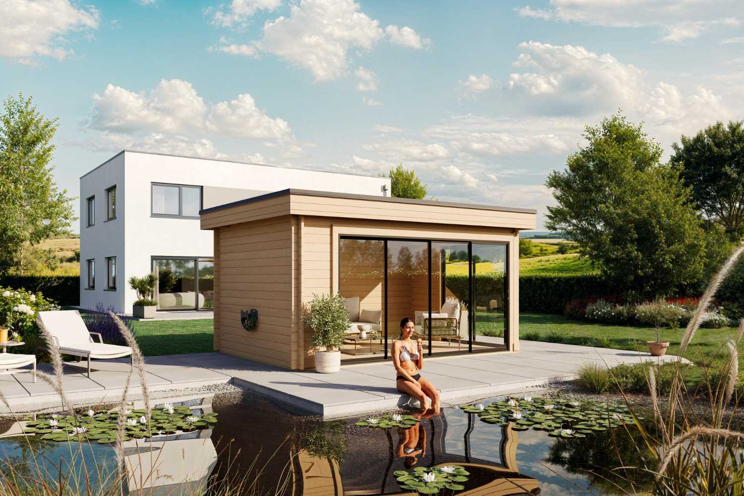 Gartenhaus Modell Designlounge 44 A