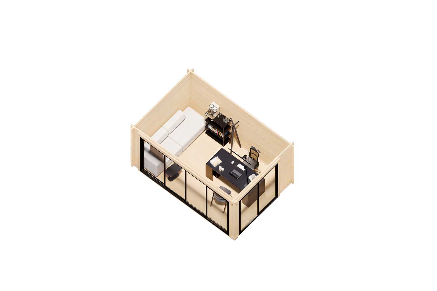 Gartenhaus Modell Designlounge 44 D