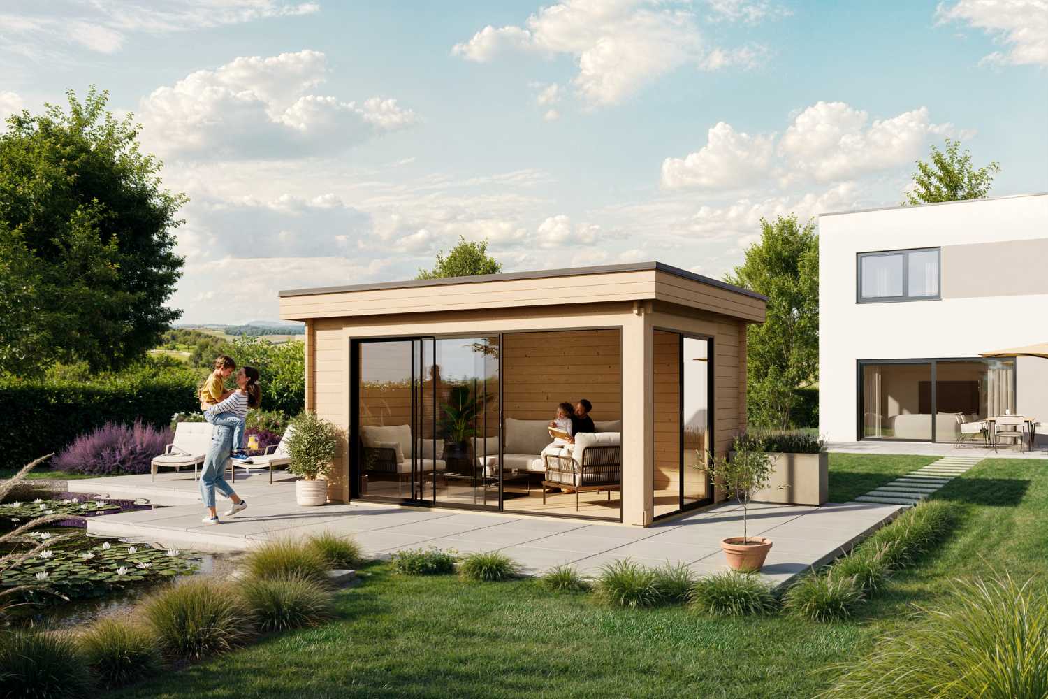 Gartenhaus Modell Designlounge 44 A