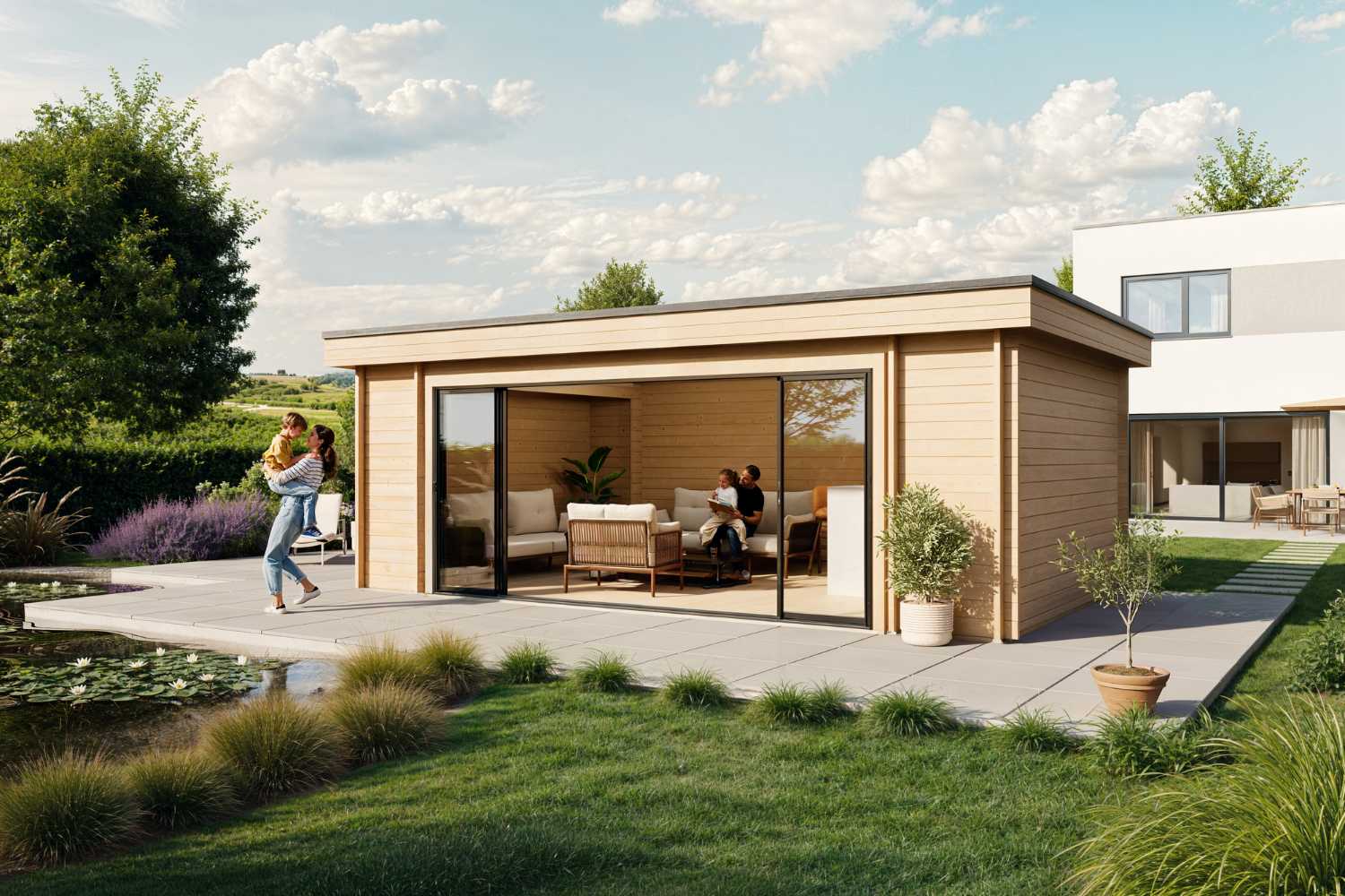 Gartenhaus Modell Designlounge 44 B