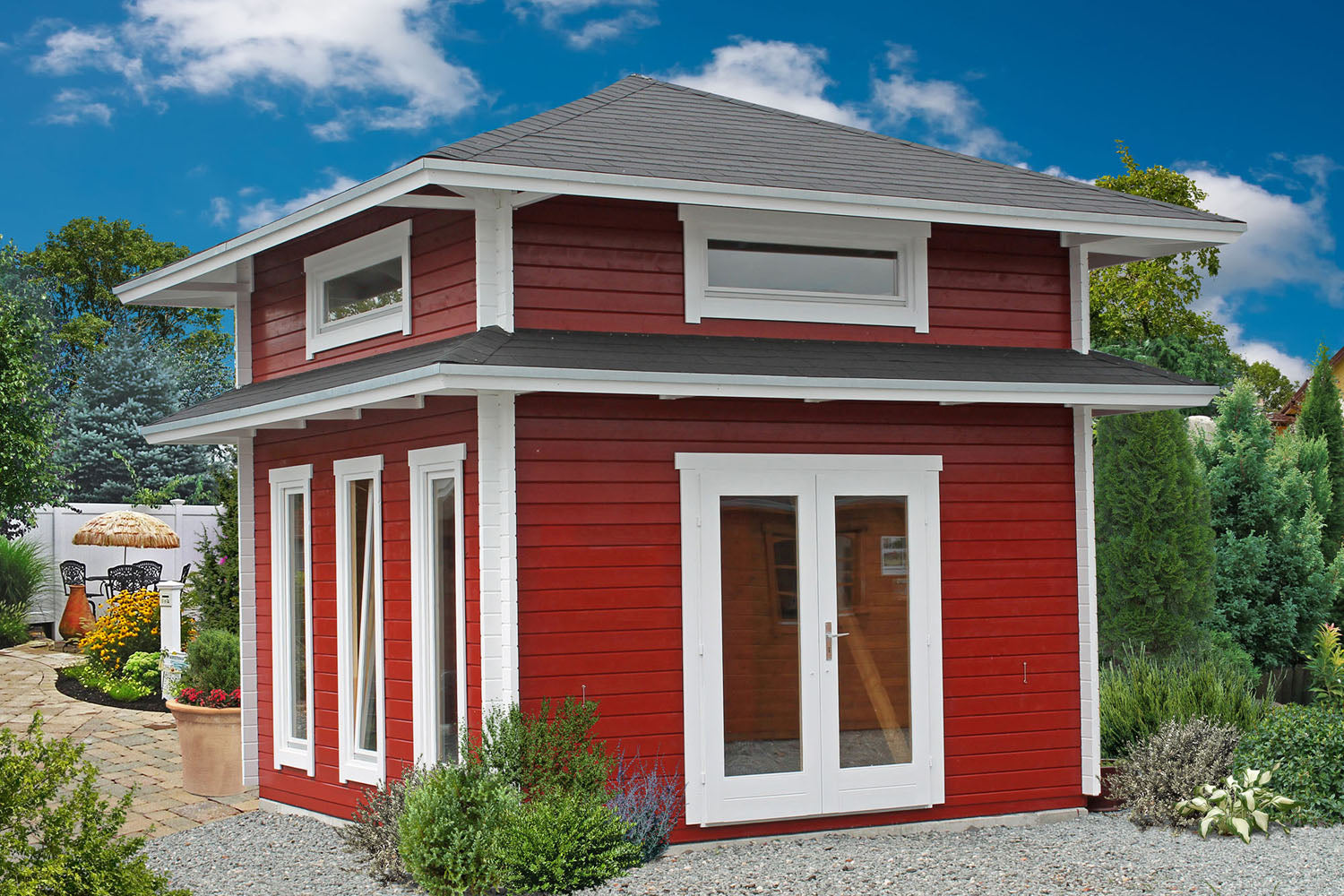 Gartenhaus Modell Olymp