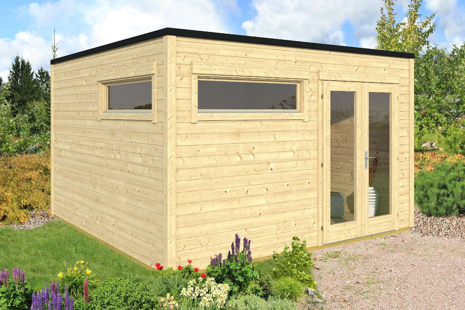 Gartenhaus Modell Cubus Novitas