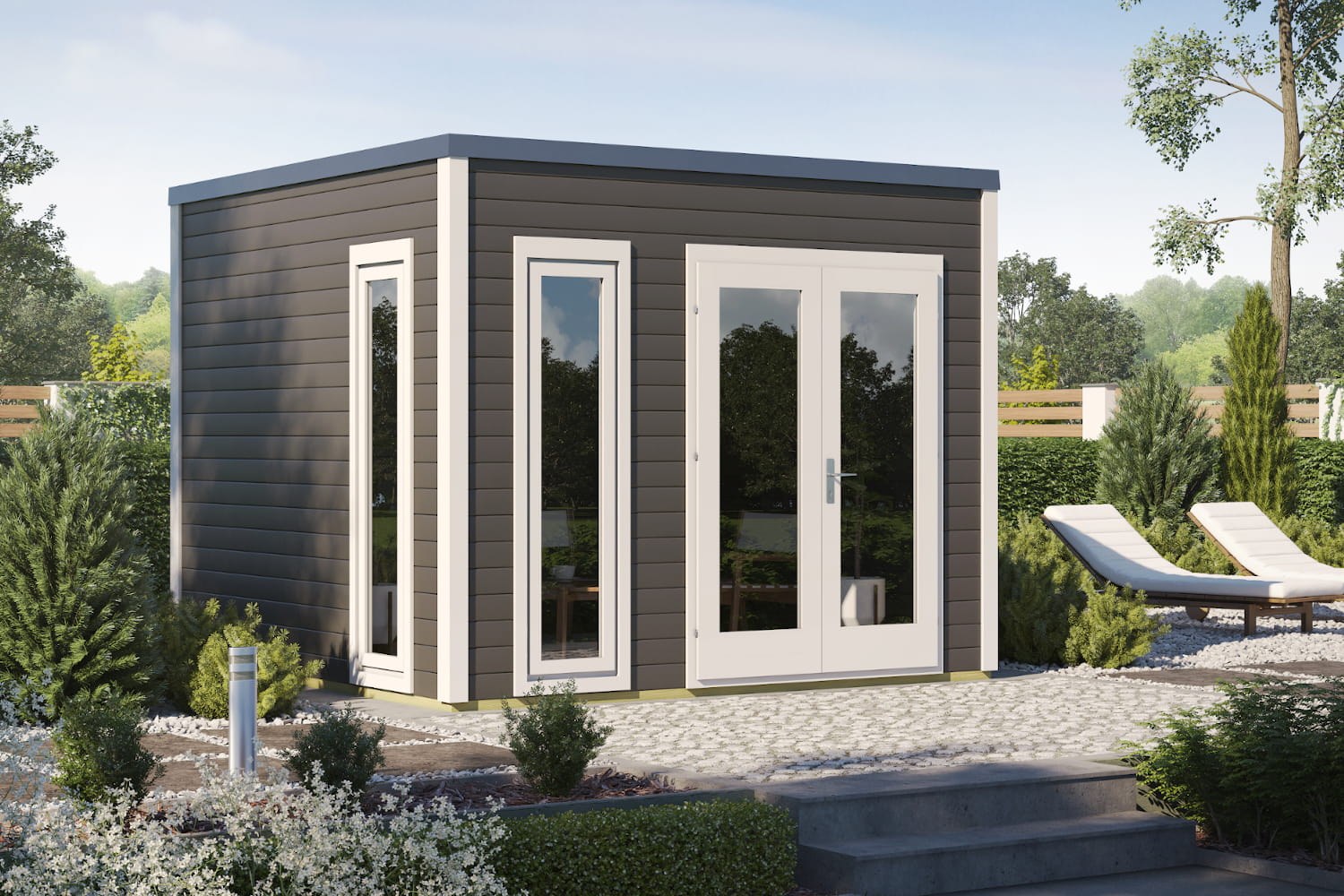 Gartenhaus Modell Cubus Novum