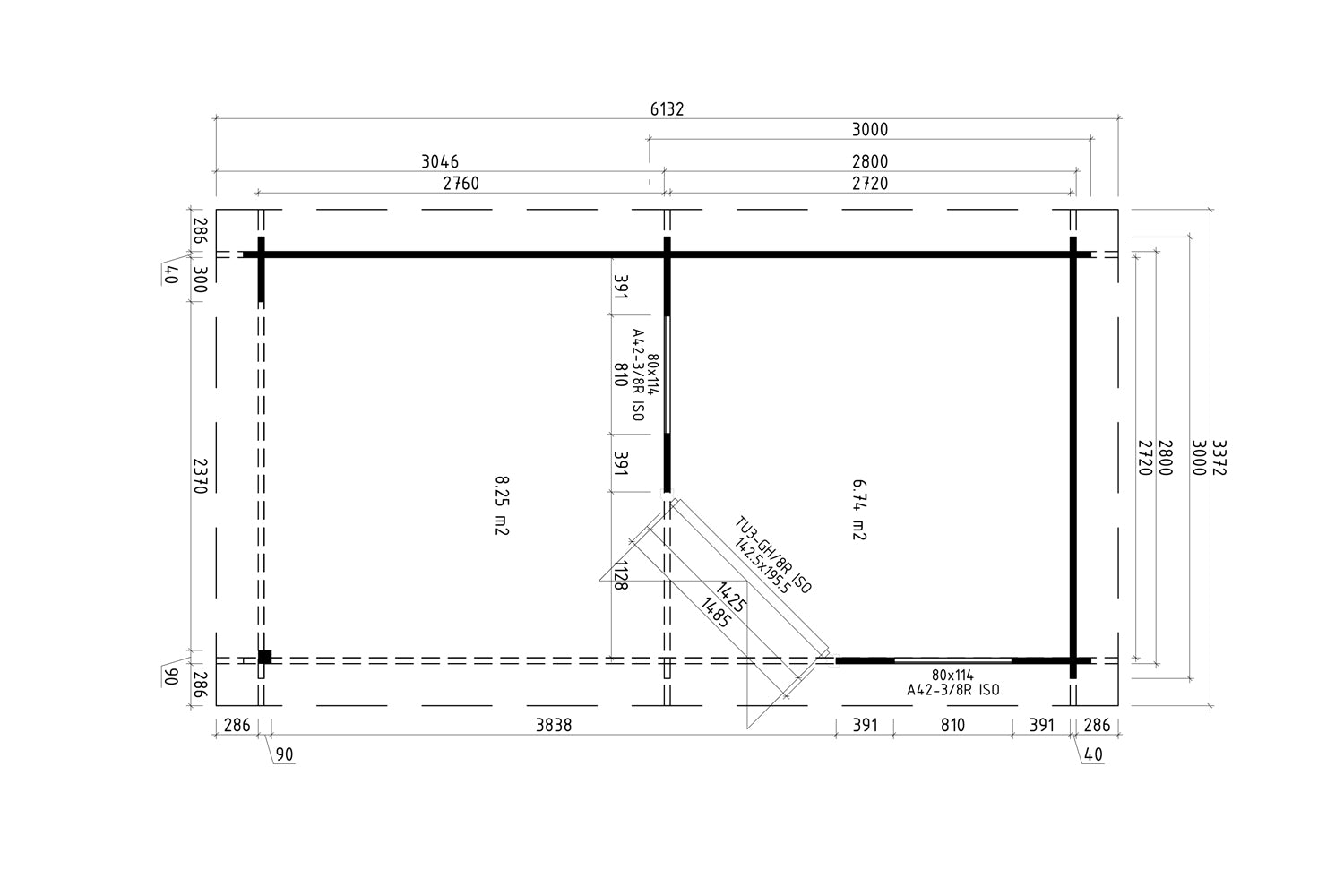 5-Eck Gartenhaus Modell Rimini