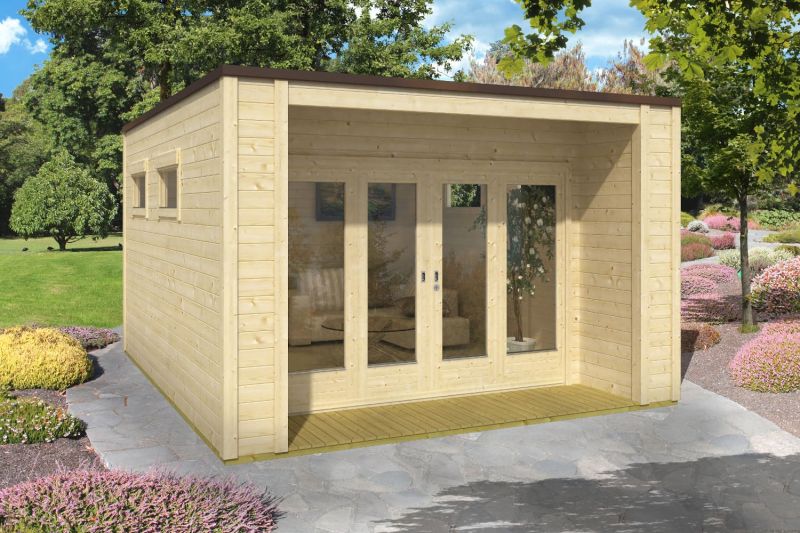 Gartenhaus Modell Cubus Solidus