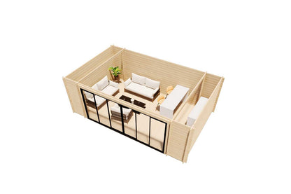 Gartenhaus Modell Designlounge 44 B
