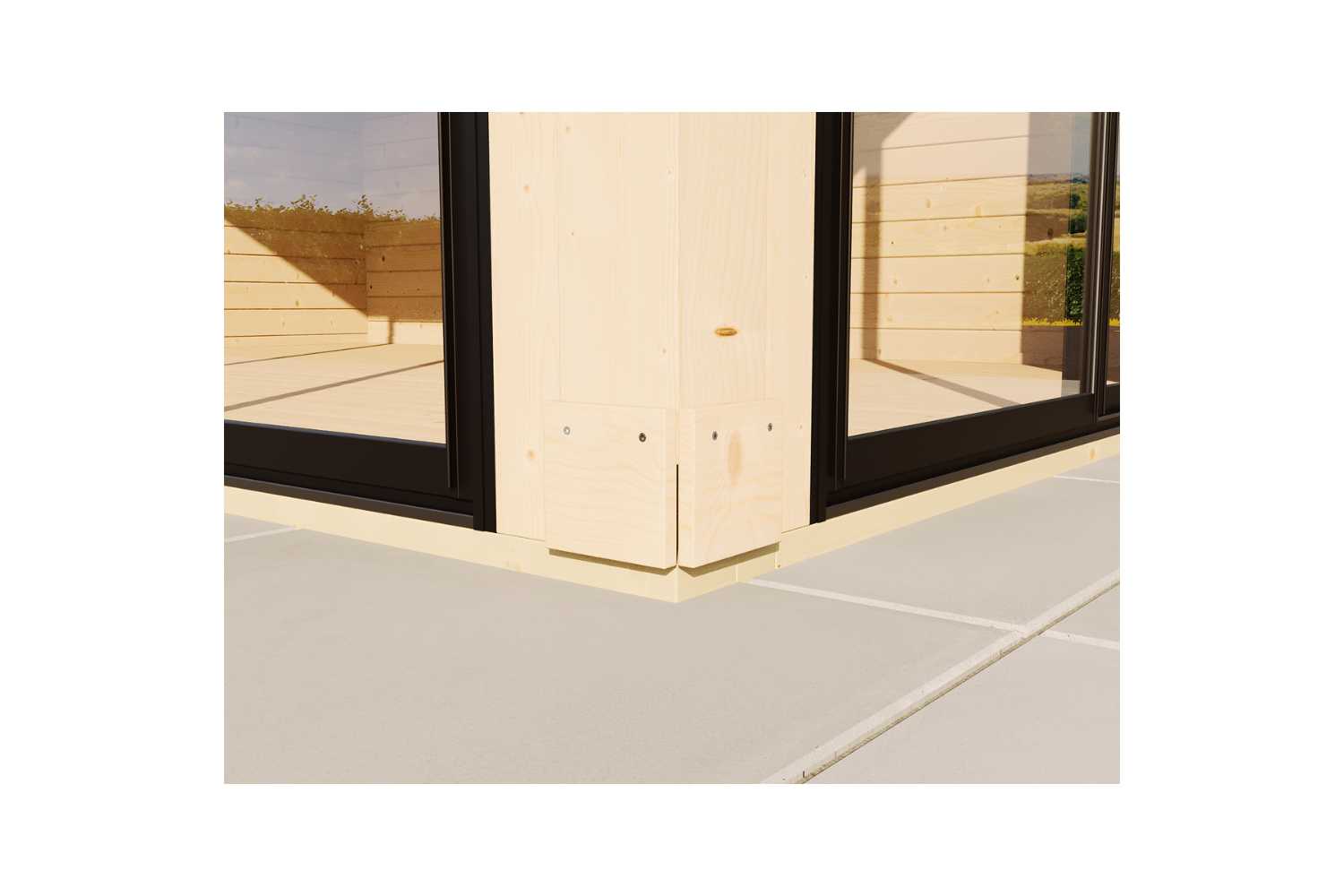 Gartenhaus Modell Designlounge 44 D