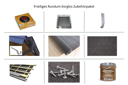 9-teiliges Rundum-sorglos Zubehörpaket für Verona Iso
