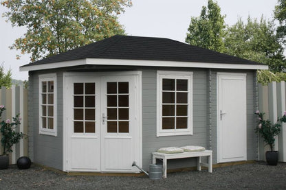 5-Eck Gartenhaus Milano