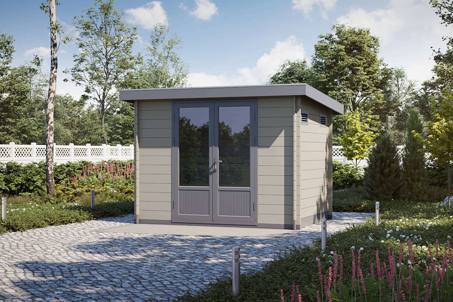 WPC Gerätehaus Modell Max
