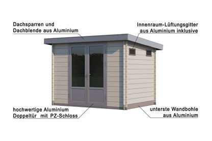 WPC Gerätehaus Modell Max