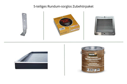5-teiliges Rundum-sorglos Zubehörpaket für Cubus Doma